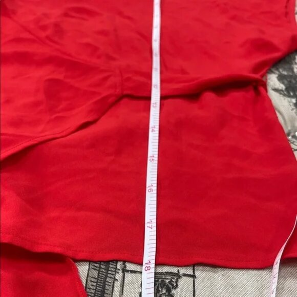 Chelsea28 Womens V-Neck Short Sleeves Top - Picture 11 of 11